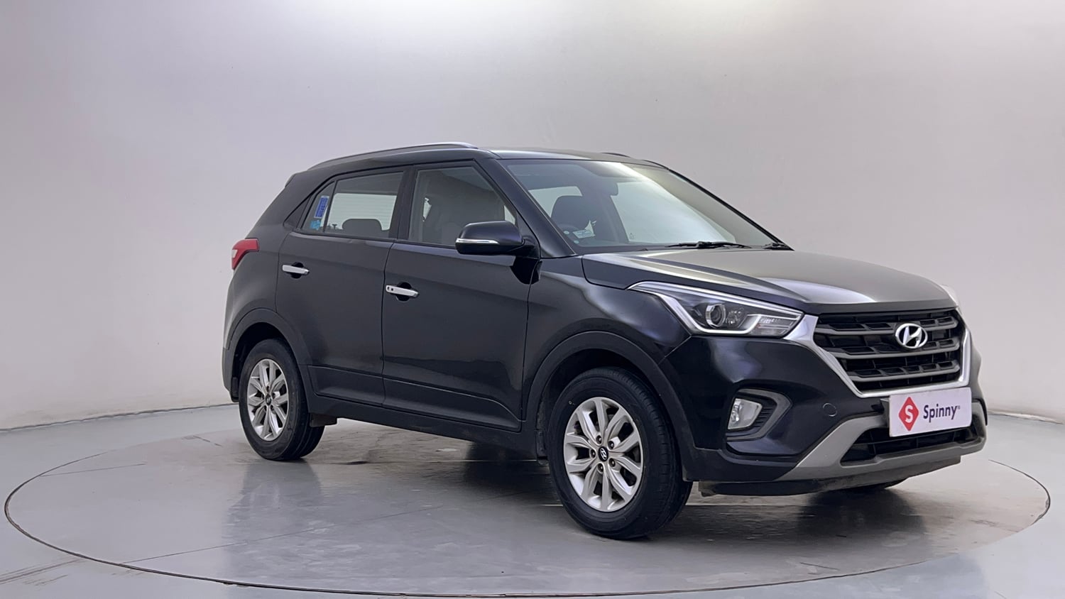 Used 2019 Hyundai Creta SX 1.6 Petrol Petrol Manual exterior RIGHT FRONT CORNER VIEW
