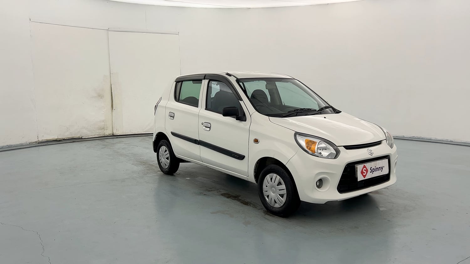 Used 2019 Maruti Suzuki Alto 800 LXi (O) Petrol Manual exterior RIGHT FRONT CORNER VIEW