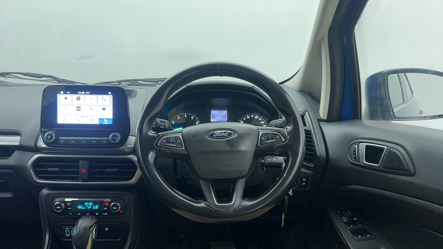 Used 2018 Ford EcoSport Trend + 1.5L Ti-VCT AT Petrol Automatic interior STEERING VIEW