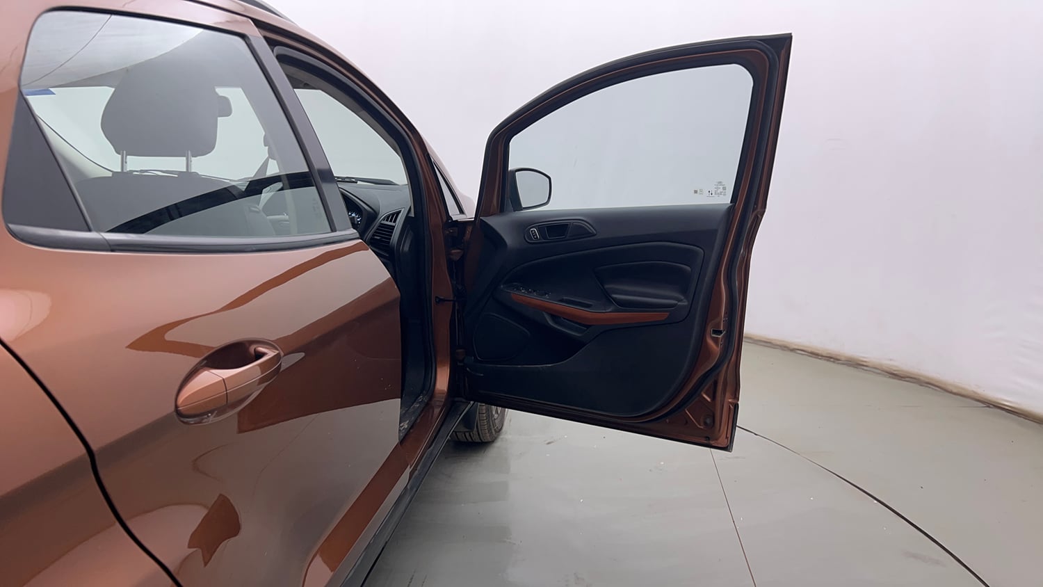 Used 2021 Ford EcoSport S MT 1.5 Ti-VCT Petrol Manual interior RIGHT FRONT DOOR OPEN VIEW