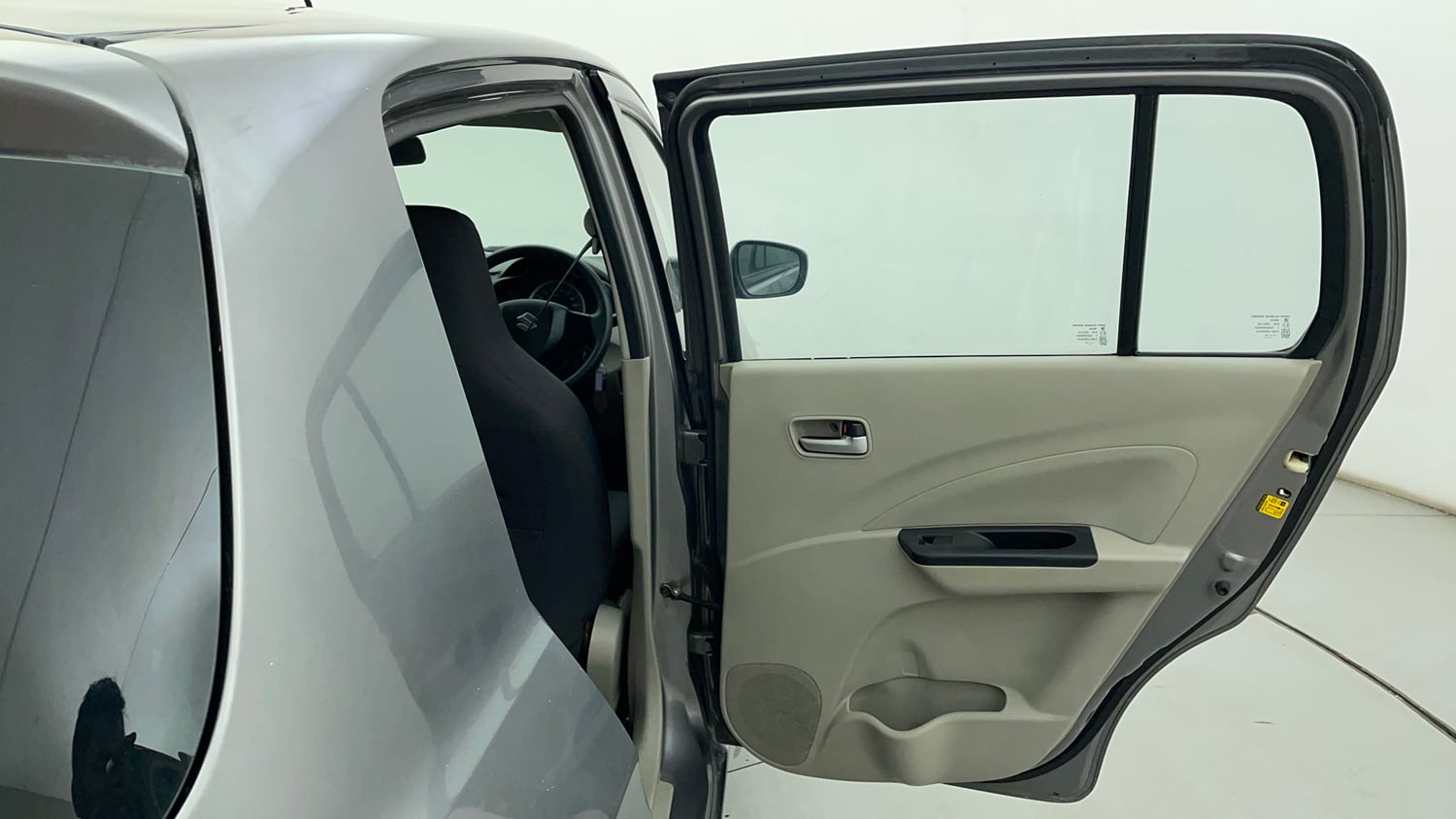 Used 2014 Maruti Suzuki Celerio VXi AMT Petrol Automatic interior RIGHT REAR DOOR OPEN VIEW