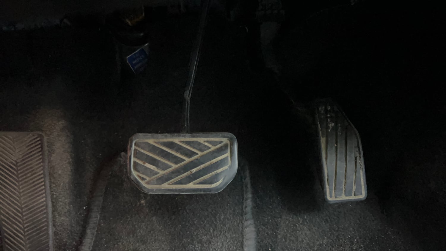 Used 2018 Maruti Suzuki Baleno Alpha 1.2 AT Petrol Automatic interior PEDALS VIEW