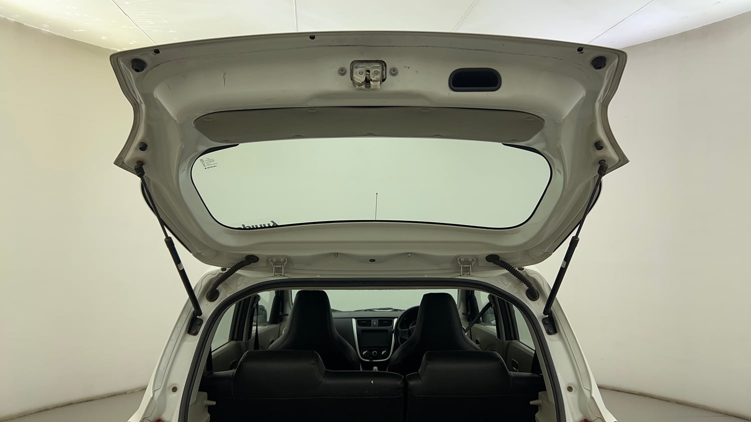 Used 2017 Maruti Suzuki Celerio VXi AMT Petrol Automatic interior DICKY DOOR OPEN VIEW
