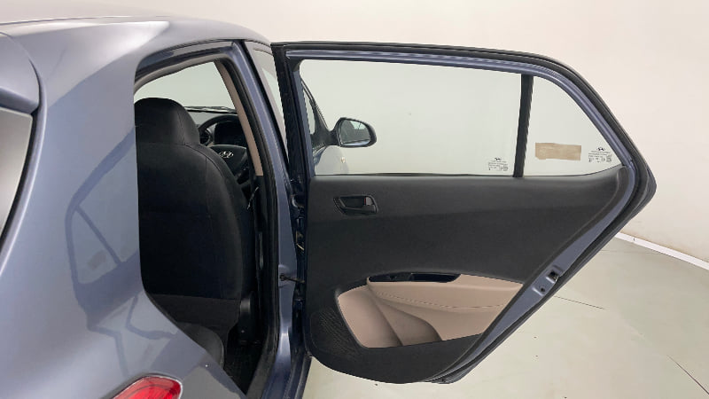 Used 2014 Hyundai Grand i10 Magna 1.2 Kappa VTVT Petrol Manual interior RIGHT REAR DOOR OPEN VIEW