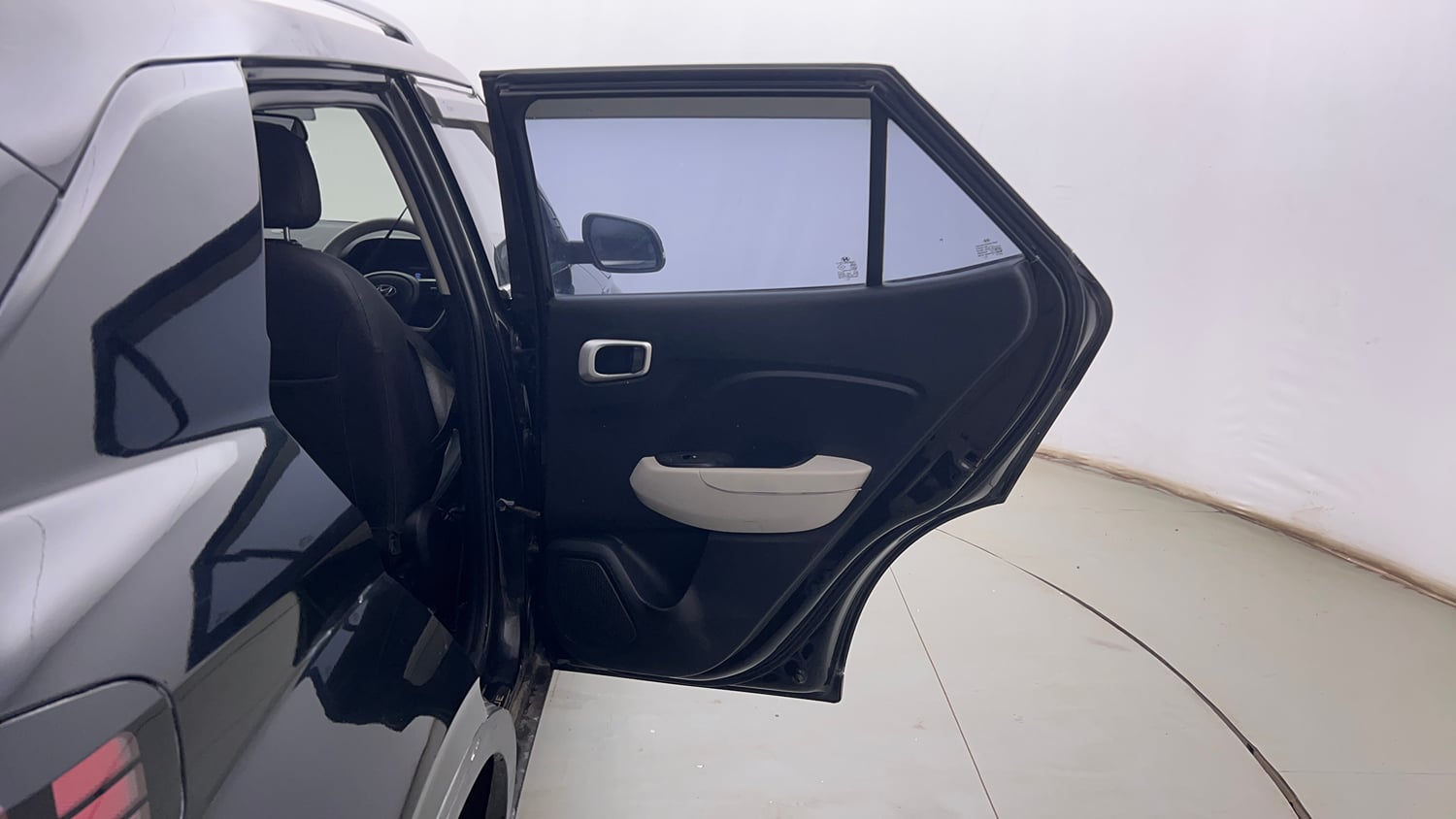 Used 2022 Hyundai Venue SX 1.2 Petrol Petrol Manual interior RIGHT REAR DOOR OPEN VIEW