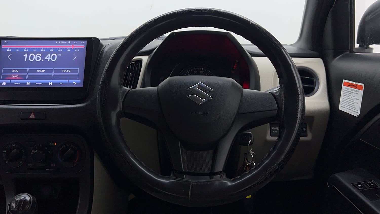 Used 2020 Maruti Suzuki Wagon R LXi 1.0 CNG Cng Manual interior STEERING VIEW