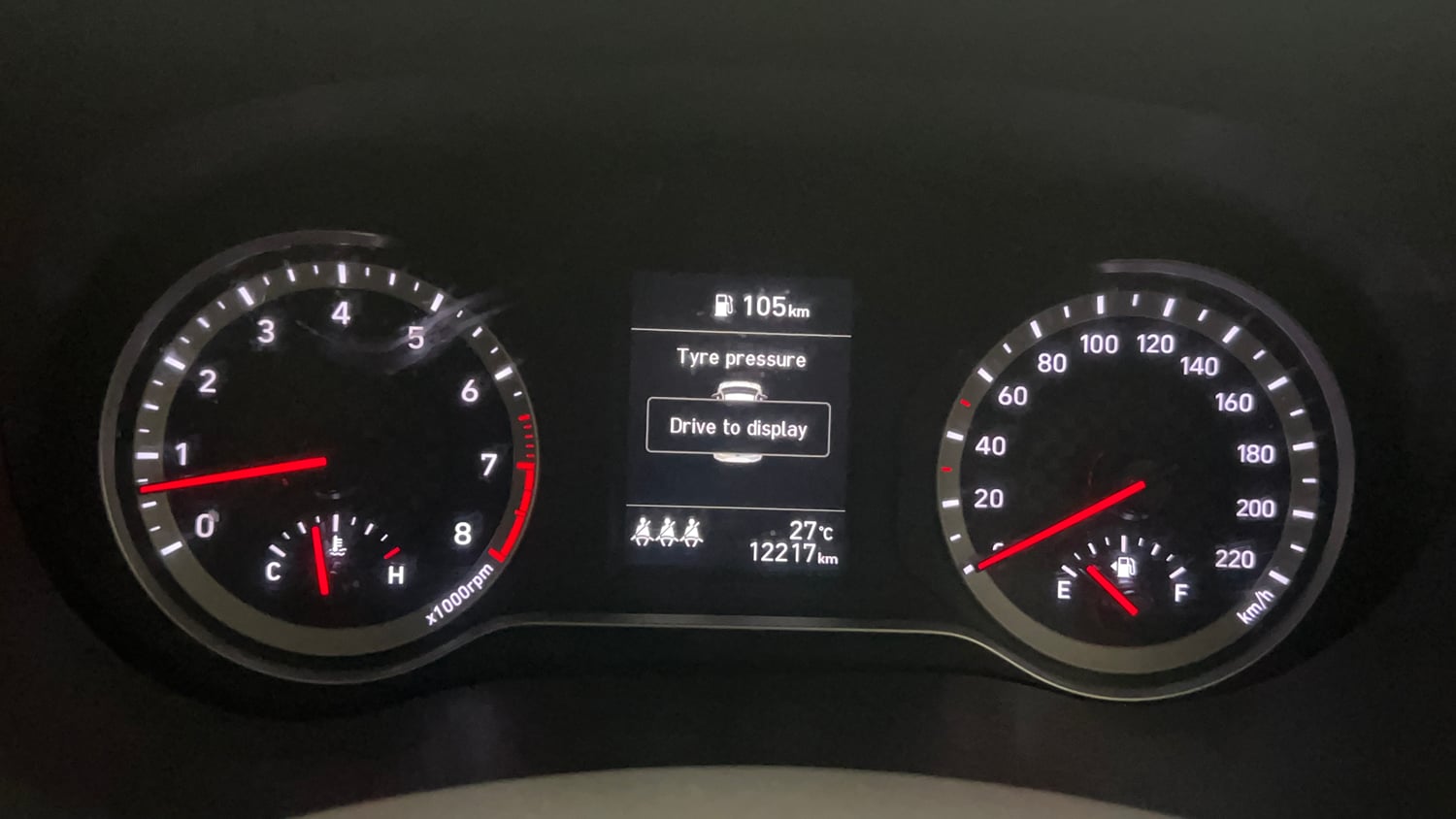 Used 2026 Hyundai Grand i10 Nios Sportz 1.2 Kappa VTVT Petrol Manual interior CLUSTERMETER VIEW