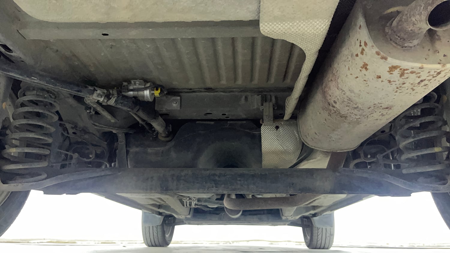 Used 2017 Ford EcoSport Titanium 1.5L Ti-VCT Petrol Manual extra REAR UNDERBODY VIEW (TAKEN FROM REAR)