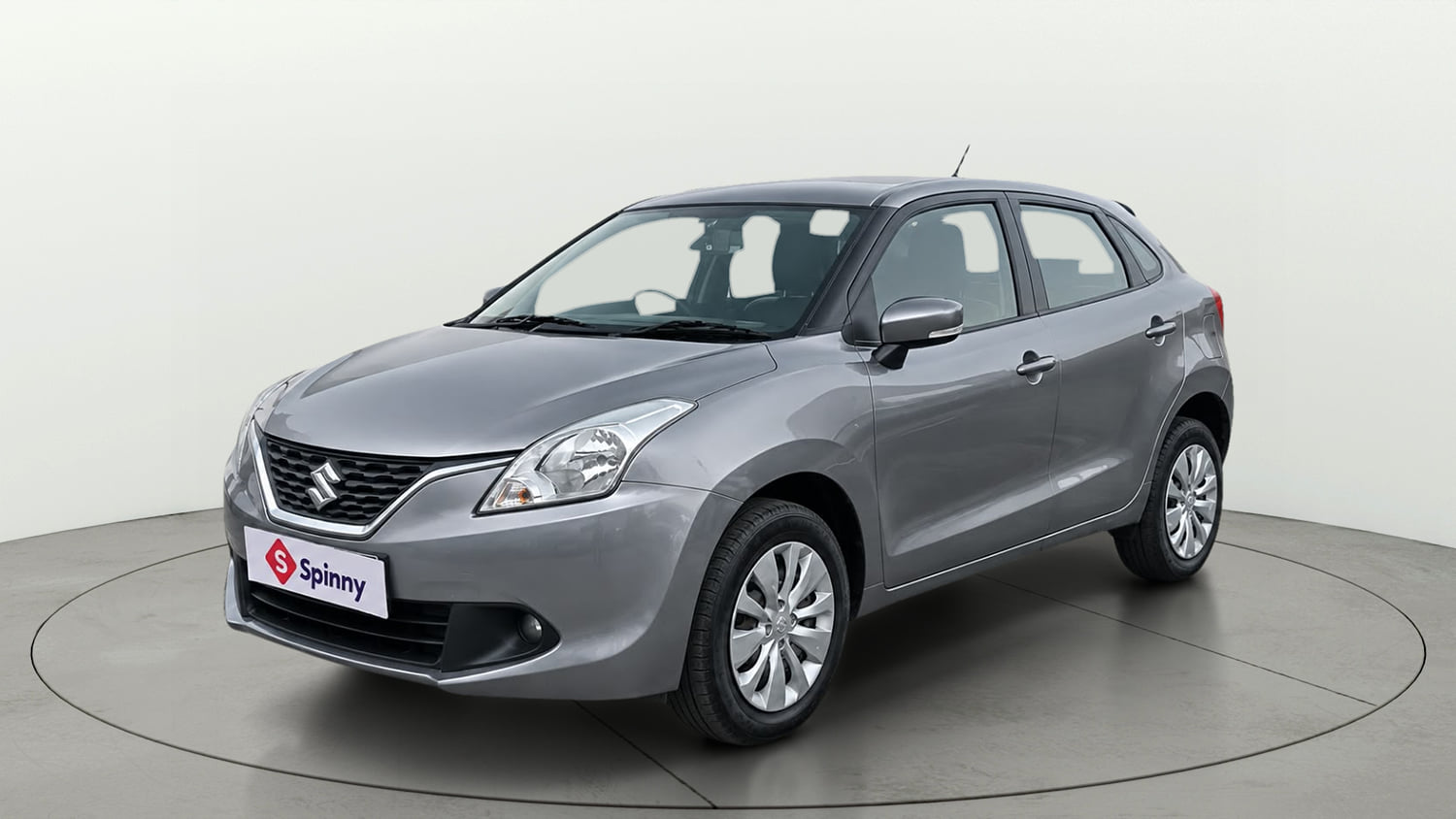 Used 2017 Maruti Suzuki Baleno Delta 1.2 Petrol Manual exterior LEFT FRONT CORNER VIEW