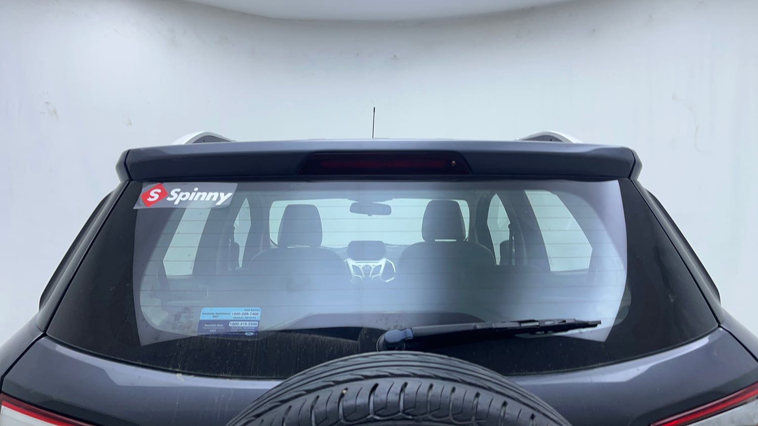 Used 2017 Ford EcoSport Titanium 1.5L Ti-VCT Petrol Manual exterior BACK WINDSHIELD VIEW