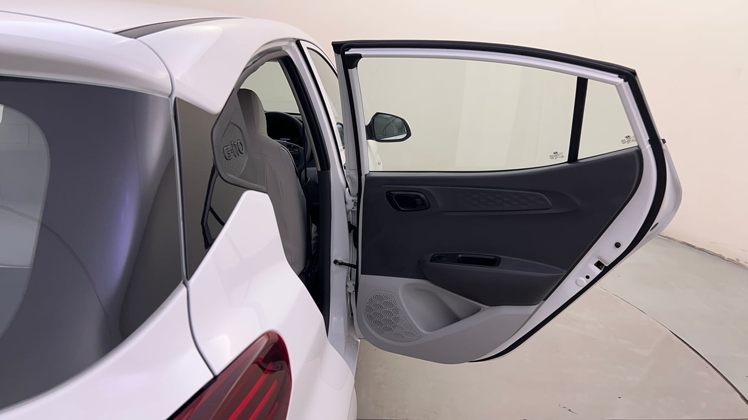 Used 2026 Hyundai Grand i10 Nios Magna 1.2 Kappa Petrol Manual interior RIGHT REAR DOOR OPEN VIEW