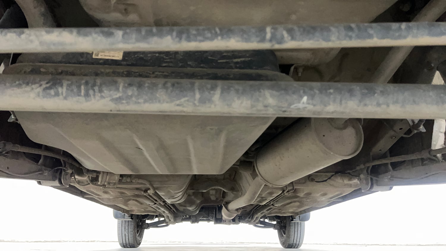 Used 2022 Maruti Suzuki Alto 800 VXi Petrol Manual extra REAR UNDERBODY VIEW (TAKEN FROM REAR)