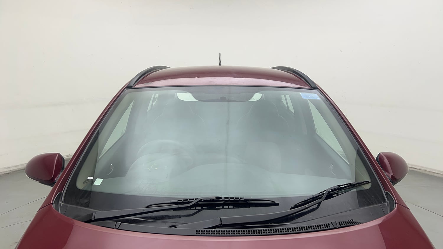 Used 2015 Hyundai Grand i10 Sportz 1.2 Kappa VTVT Petrol Manual exterior FRONT WINDSHIELD VIEW