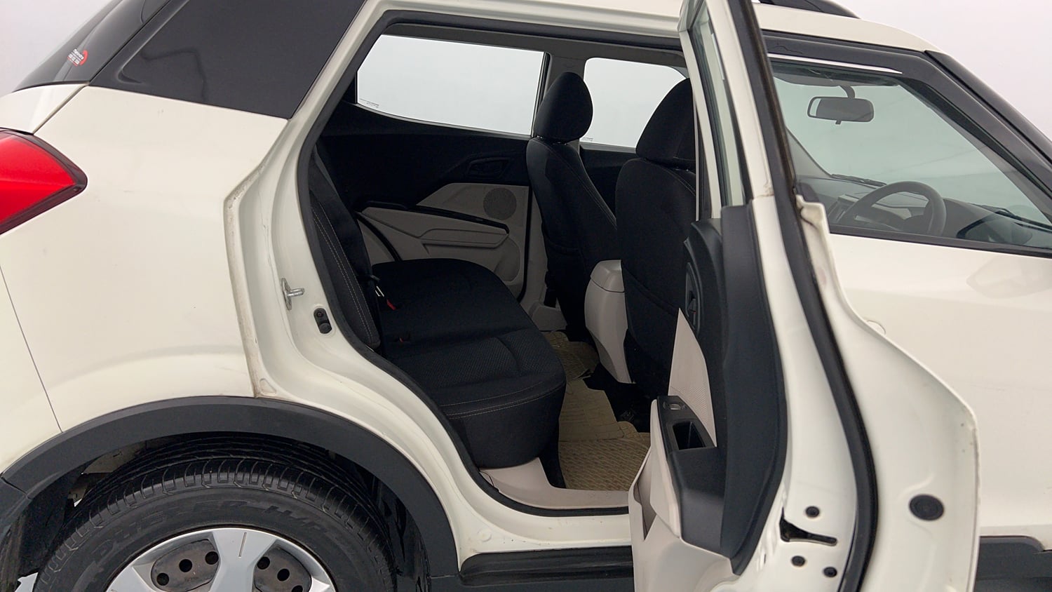 Used 2021 Mahindra XUV 300 W6 1.2 Petrol Petrol Manual interior RIGHT SIDE REAR DOOR CABIN VIEW