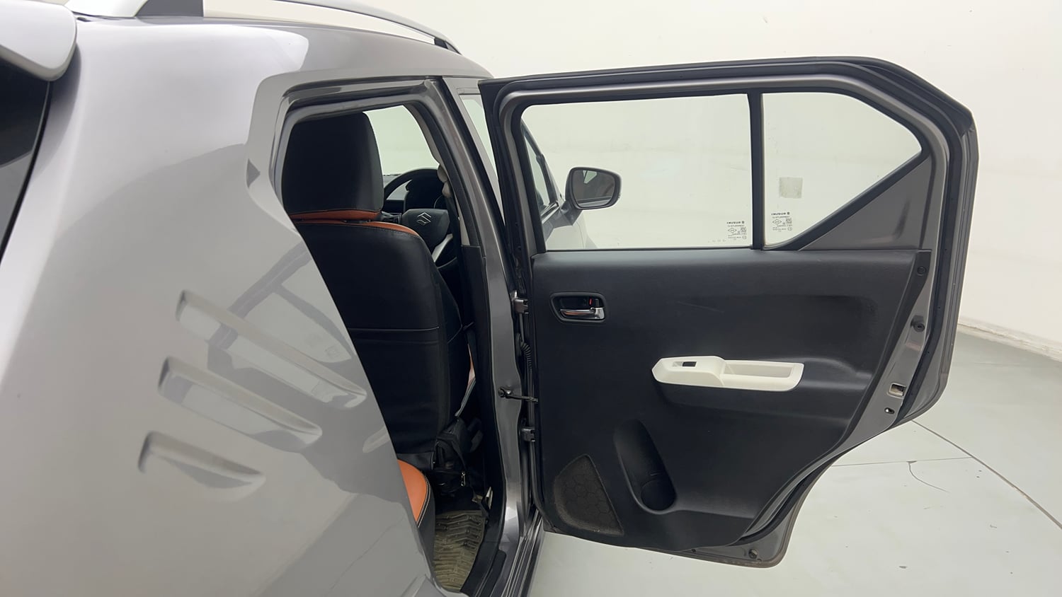 Used 2022 Maruti Suzuki Ignis Delta 1.2 MT Petrol Manual interior RIGHT REAR DOOR OPEN VIEW