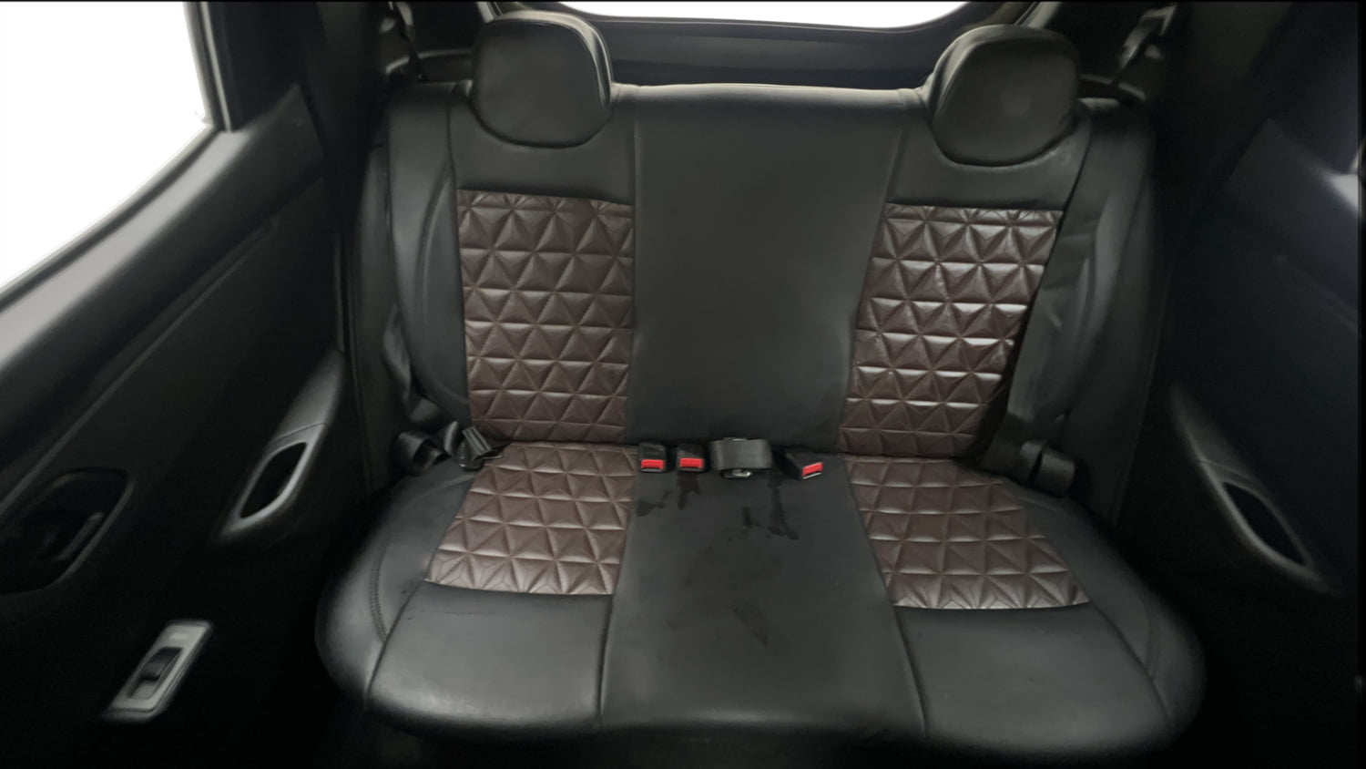 Used 2017 Renault Kwid 1.0 RXT AMT Opt Petrol Automatic interior REAR SEAT CONDITION VIEW