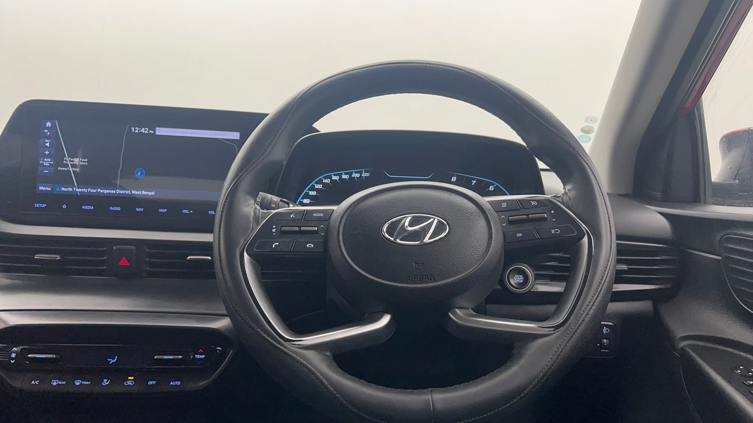 Used 2020 Hyundai New i20 Asta (O) 1.0 Turbo DCT Petrol Automatic interior STEERING VIEW