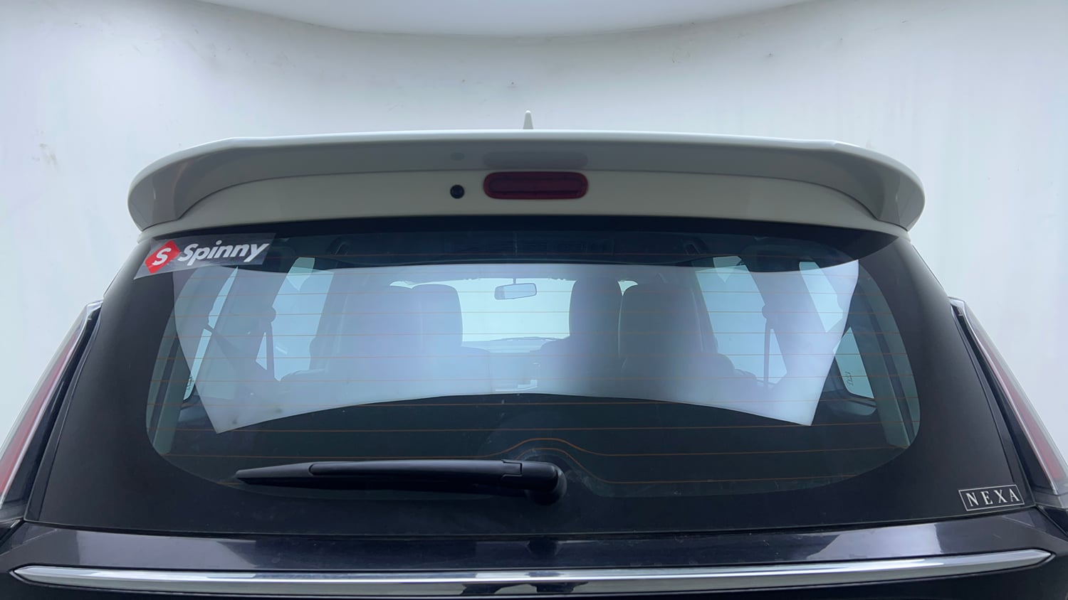Used 2023 Maruti Suzuki XL6 Zeta AT Petrol Petrol Automatic exterior BACK WINDSHIELD VIEW