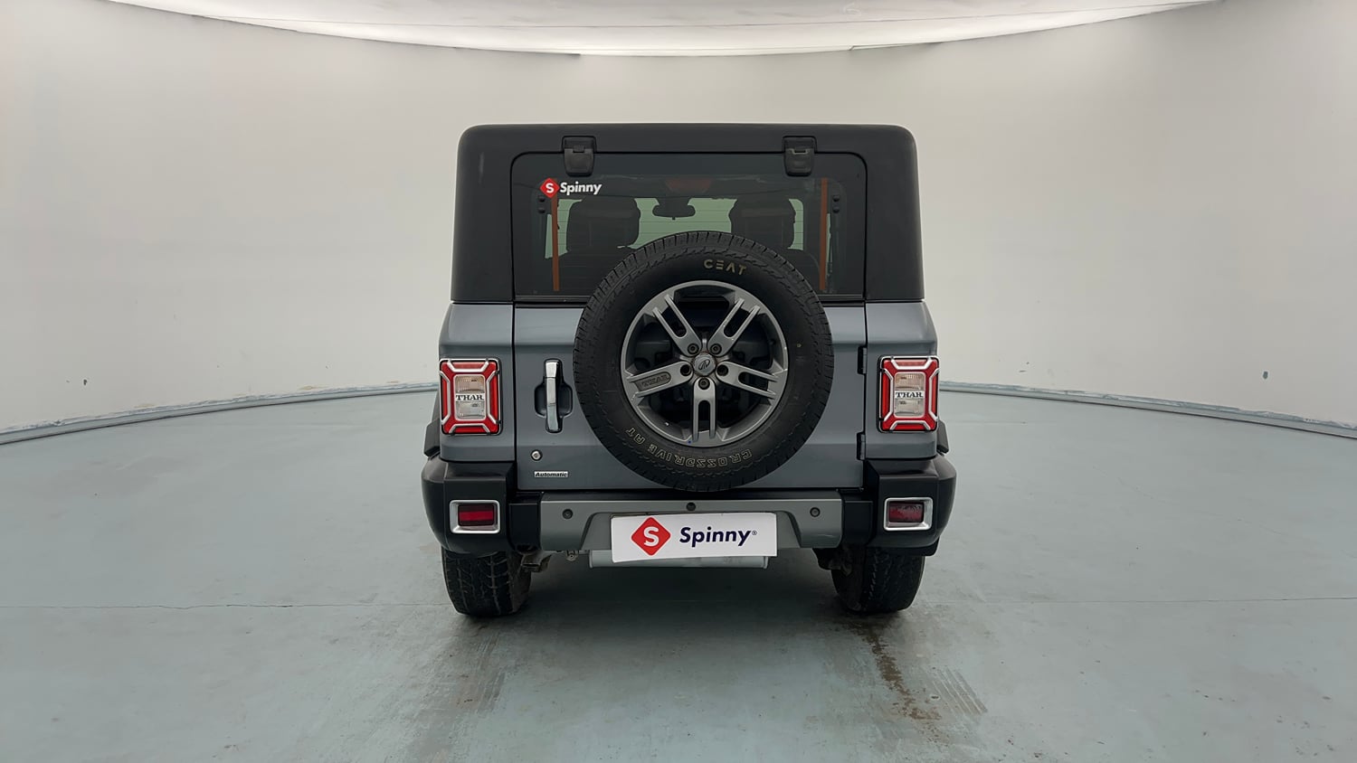 Used 2021 mahindra Thar LX Hard Top Petrol AT 4WD Petrol Automatic exterior BACK VIEW