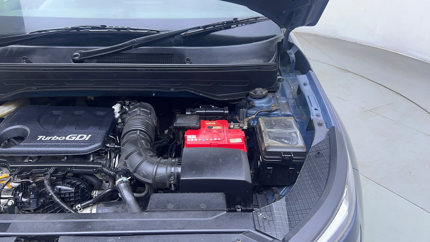 Used 2021 Hyundai Venue SX Plus 1.0 Turbo DCT Petrol Automatic engine ENGINE LEFT SIDE VIEW