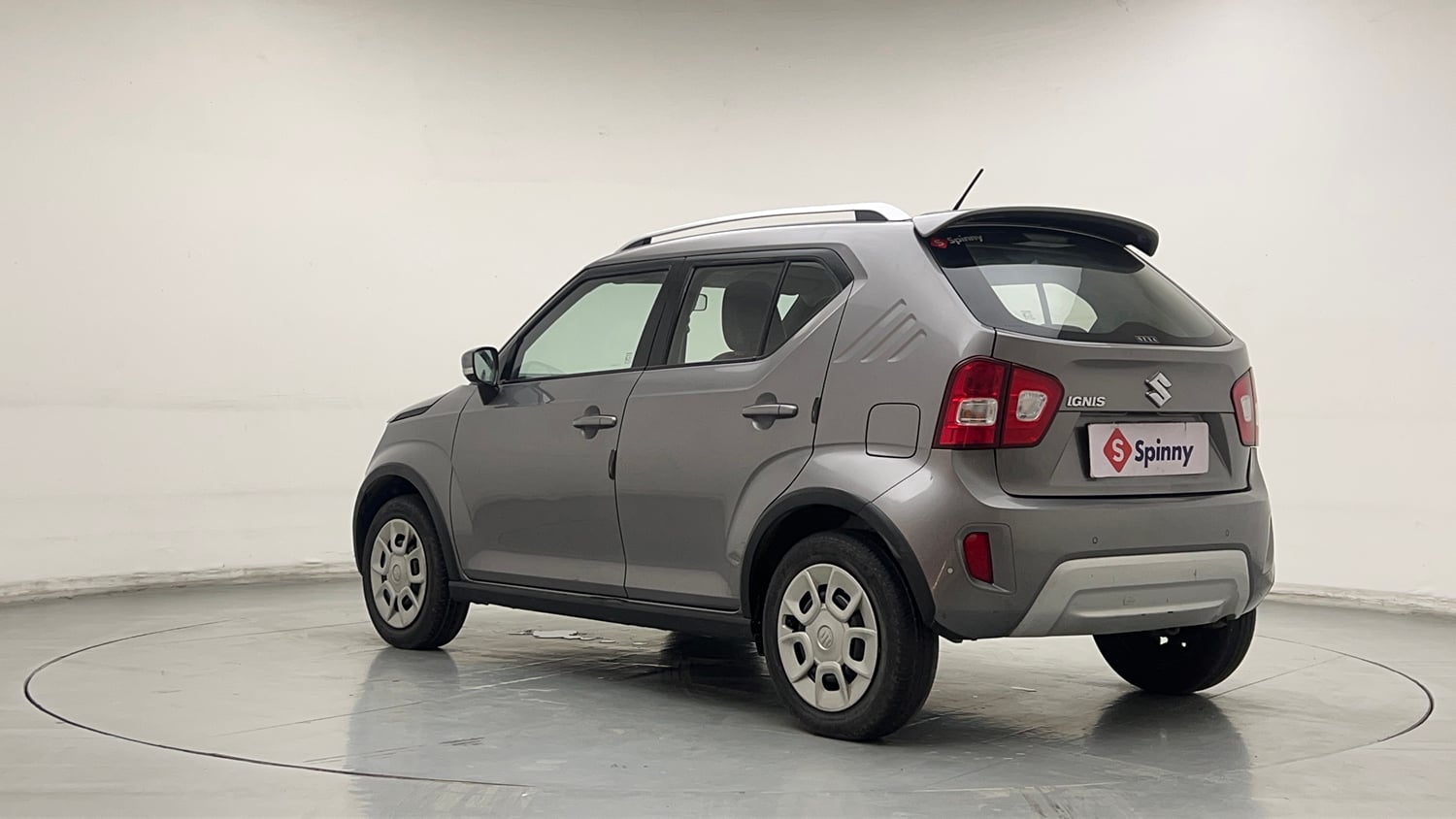 Used 2022 Maruti Suzuki Ignis Delta 1.2 MT Petrol Manual exterior LEFT REAR CORNER VIEW