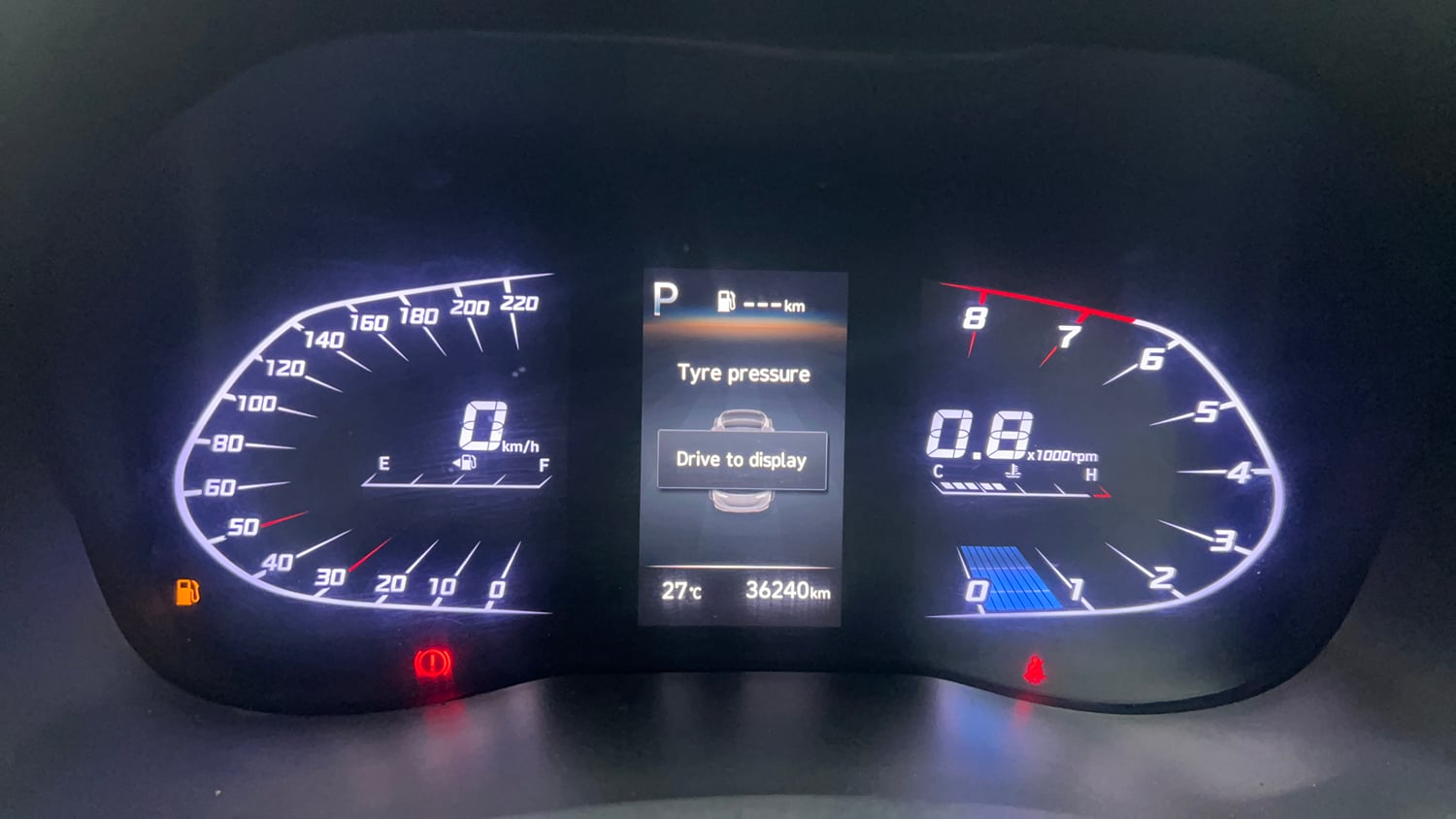Used 2021 Hyundai Verna SX (O) 1.0 Turbo DCT Petrol Automatic interior CLUSTERMETER VIEW