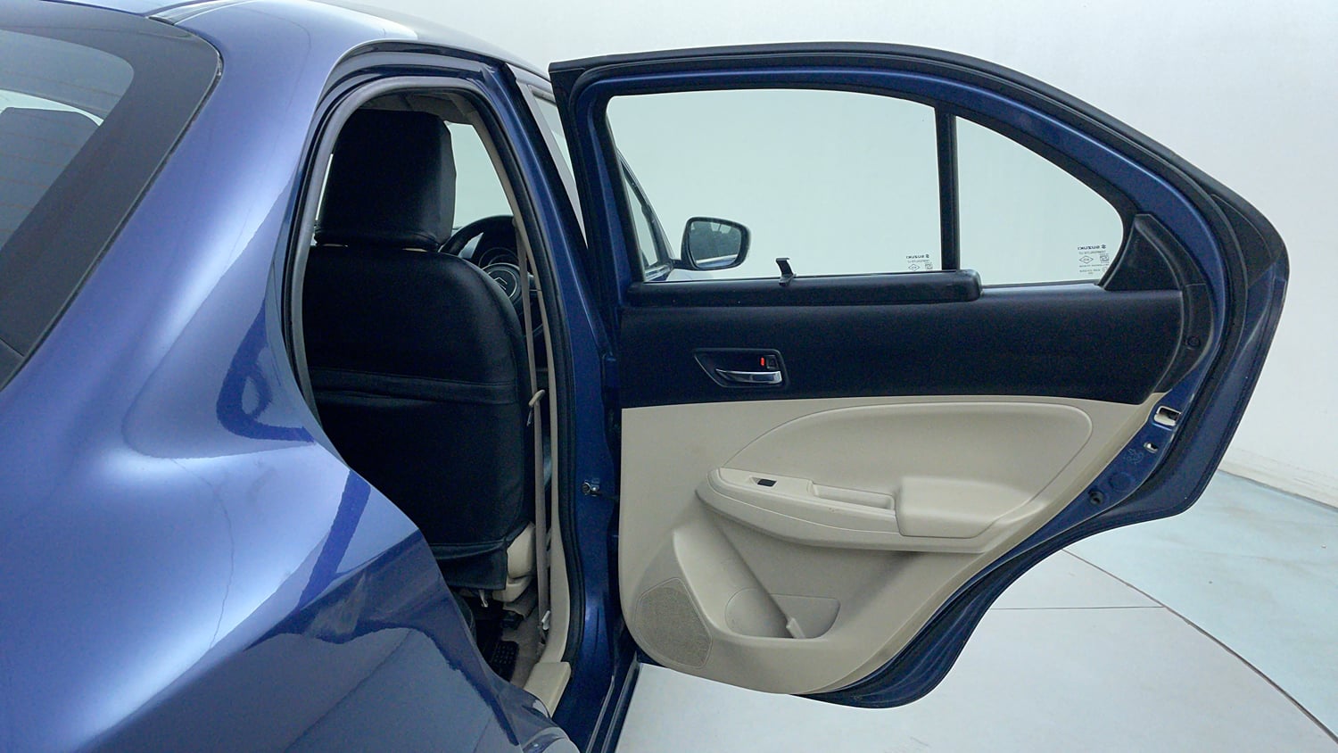 Used 2017 Maruti Suzuki Dzire ZXi AMT Petrol Automatic interior RIGHT REAR DOOR OPEN VIEW
