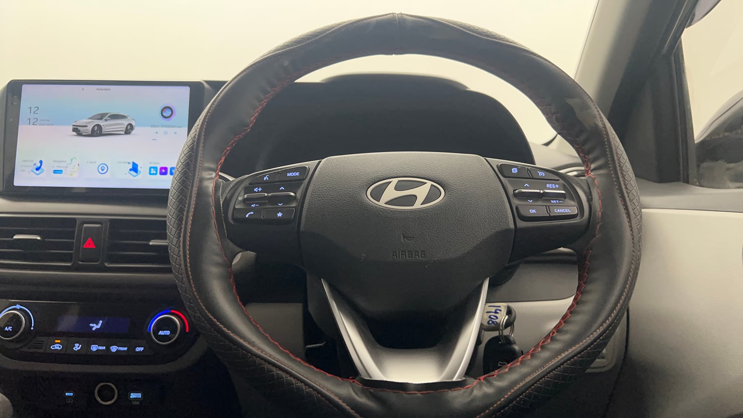 Used 2026 Hyundai Grand i10 Nios Sportz 1.2 Kappa VTVT Petrol Manual interior STEERING VIEW