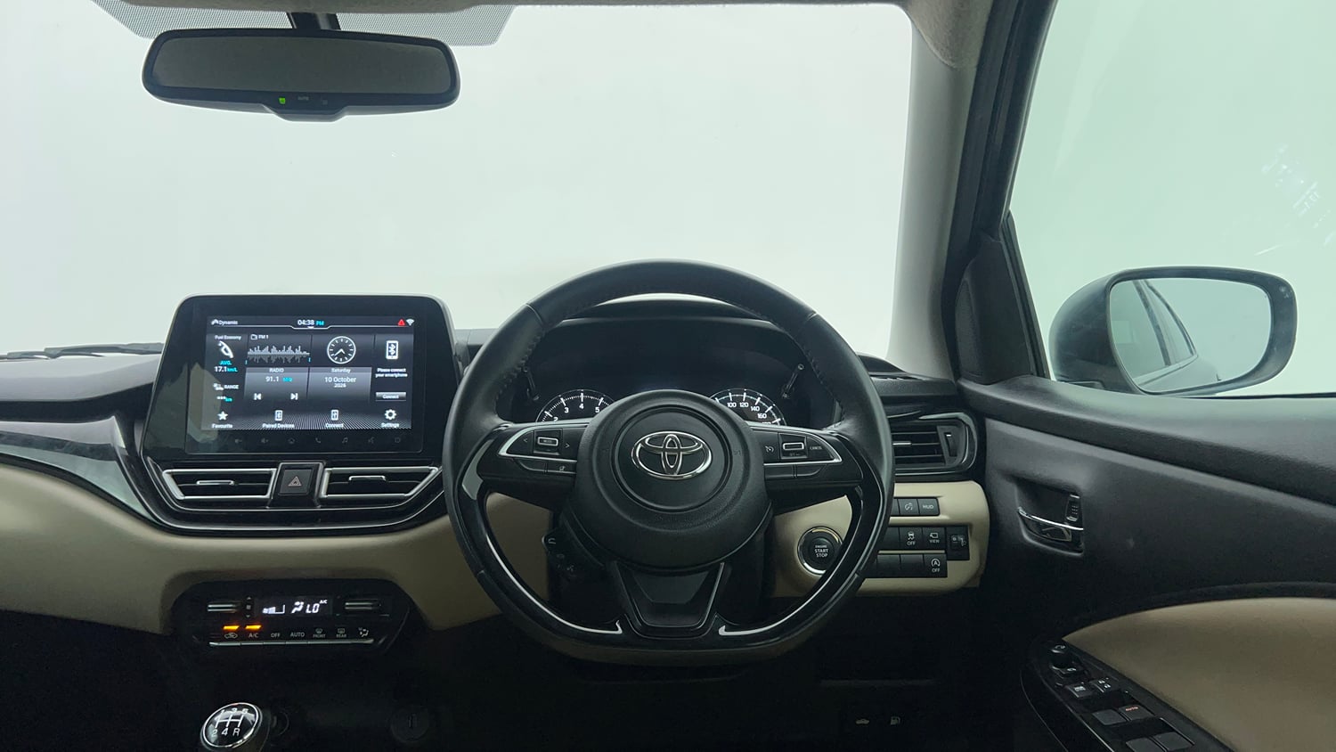 Used 2023 Toyota Glanza V Petrol Manual interior STEERING VIEW