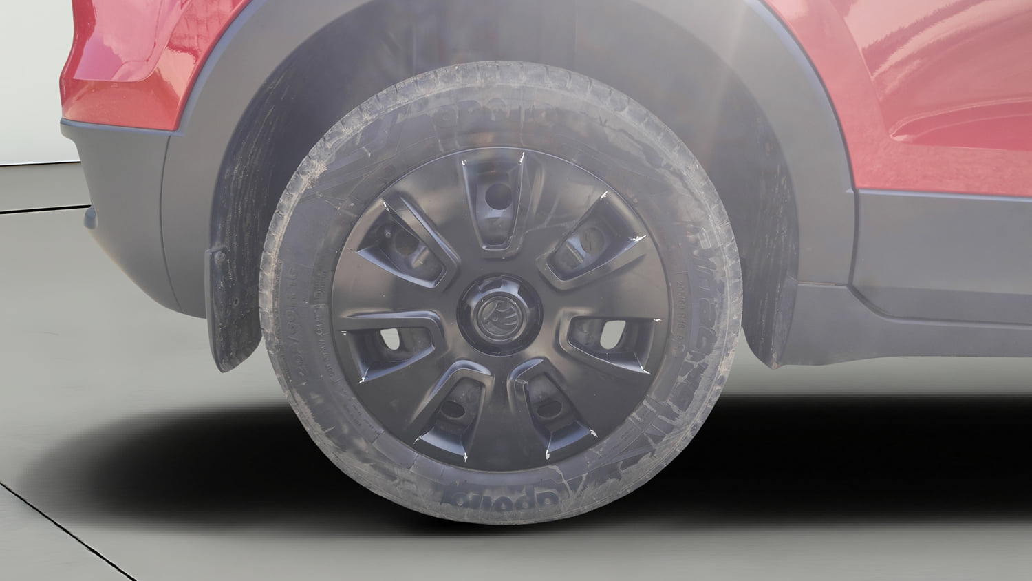 Used 2022 Skoda Kushaq Active 1.0 TSI MT Petrol Manual tyres RIGHT REAR TYRE RIM VIEW
