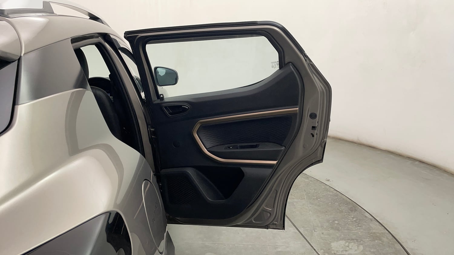 Used 2021 Renault Kiger RXT 1.0 Turbo MT Petrol Manual interior RIGHT REAR DOOR OPEN VIEW