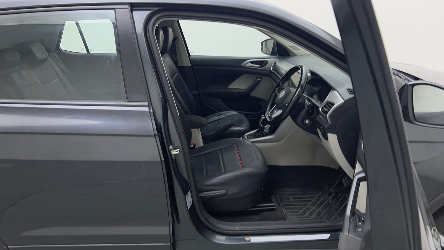 Used 2022 Volkswagen Taigun Highline 1.0 TSI AT Petrol Automatic interior RIGHT SIDE FRONT DOOR CABIN VIEW