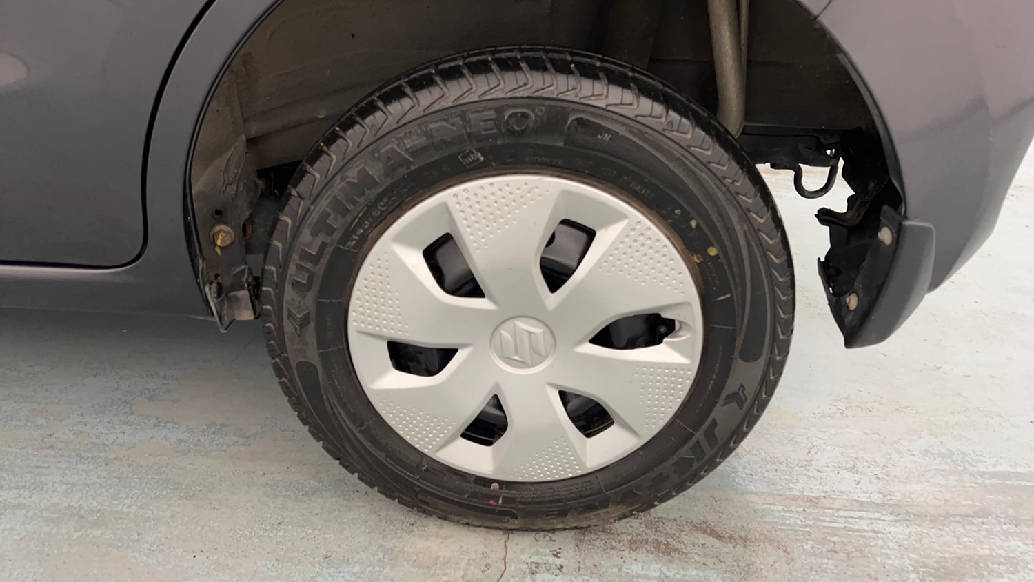 Used 2023 Maruti Suzuki Alto K10 VXi Petrol Manual tyres LEFT REAR TYRE RIM VIEW