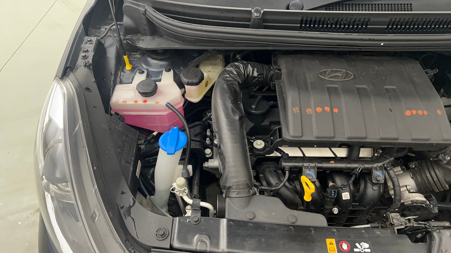 Used 2026 Hyundai Grand i10 Nios Sportz 1.2 Kappa VTVT Petrol Manual engine ENGINE RIGHT SIDE VIEW