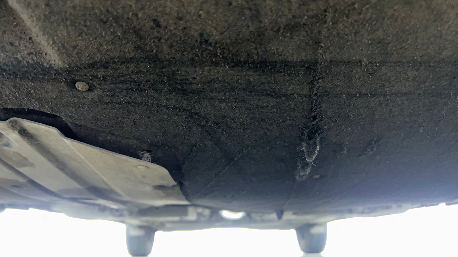 Used 2022 Maruti Suzuki Baleno Sigma MT Petrol Manual extra FRONT LEFT UNDERBODY VIEW