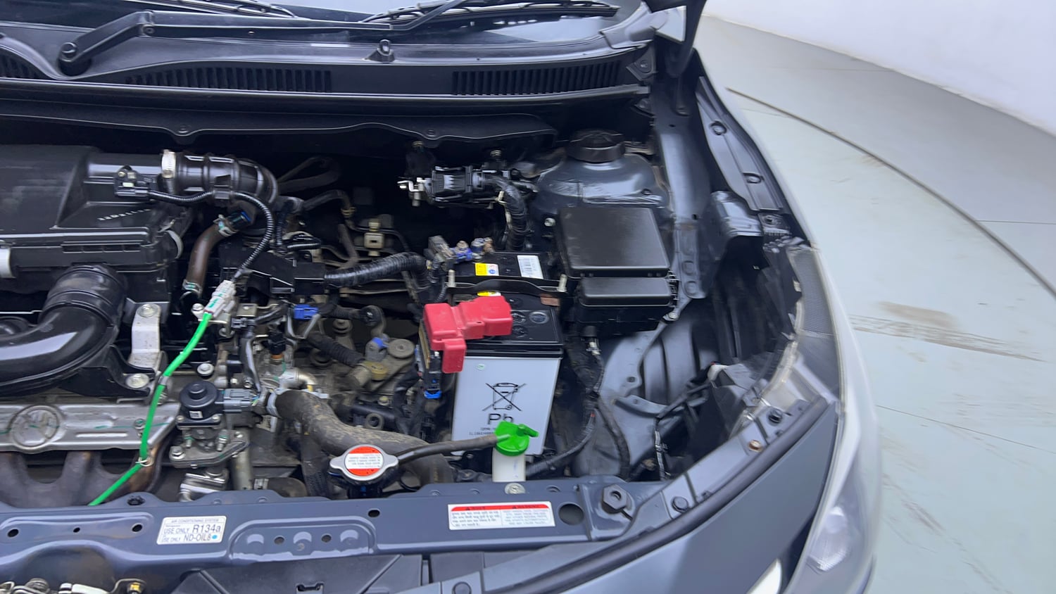 Used 2022 Maruti Suzuki Baleno Alpha MT Petrol Manual engine ENGINE LEFT SIDE VIEW
