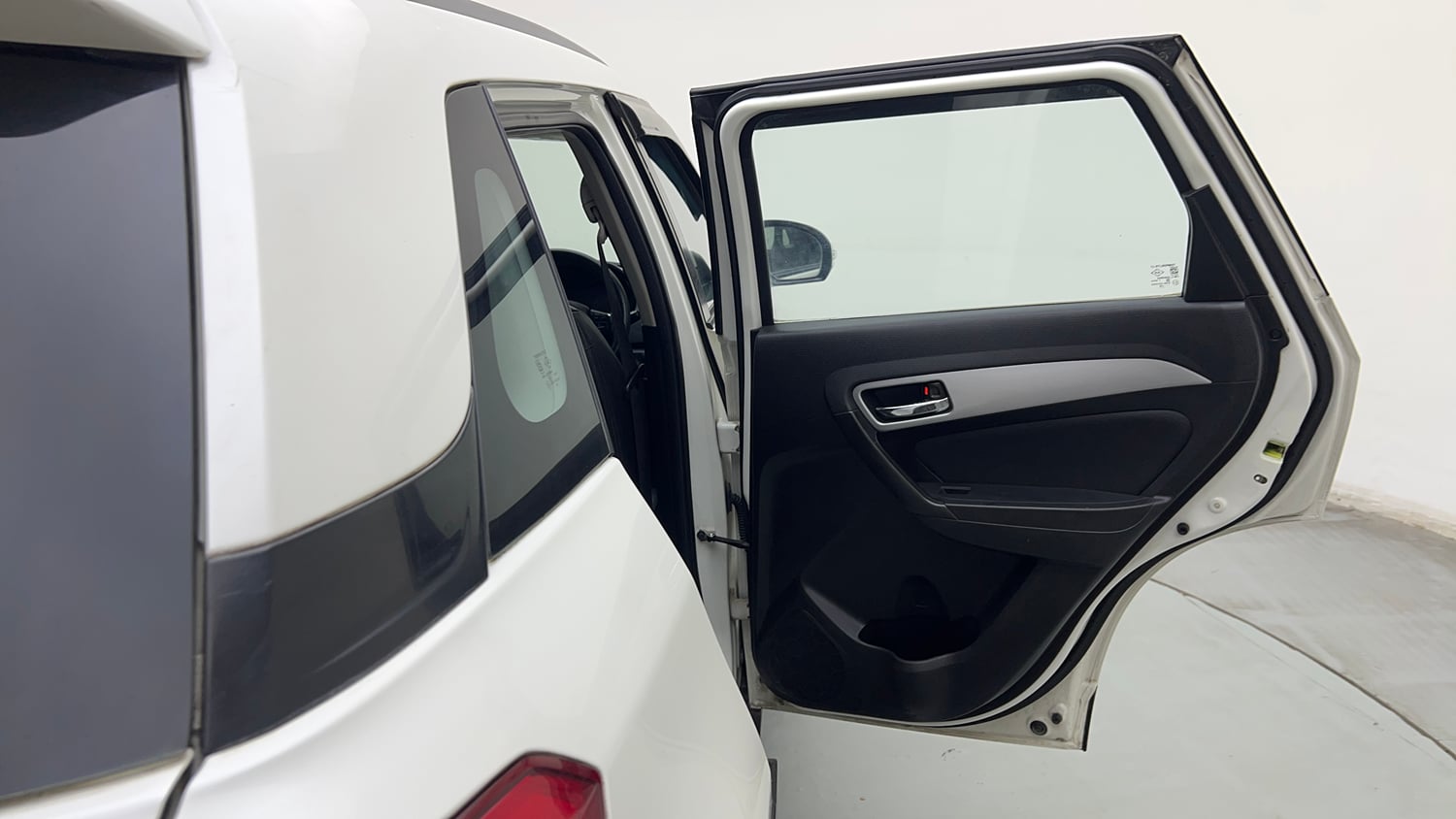 Used 2021 maruti-suzuki Vitara Brezza ZXi Plus Petrol Manual interior RIGHT REAR DOOR OPEN VIEW