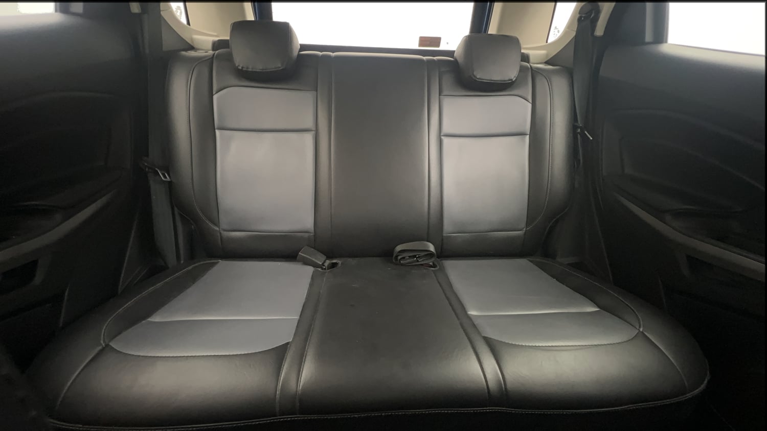 Used 2018 Ford EcoSport Trend + 1.5L Ti-VCT AT Petrol Automatic interior REAR SEAT CONDITION VIEW