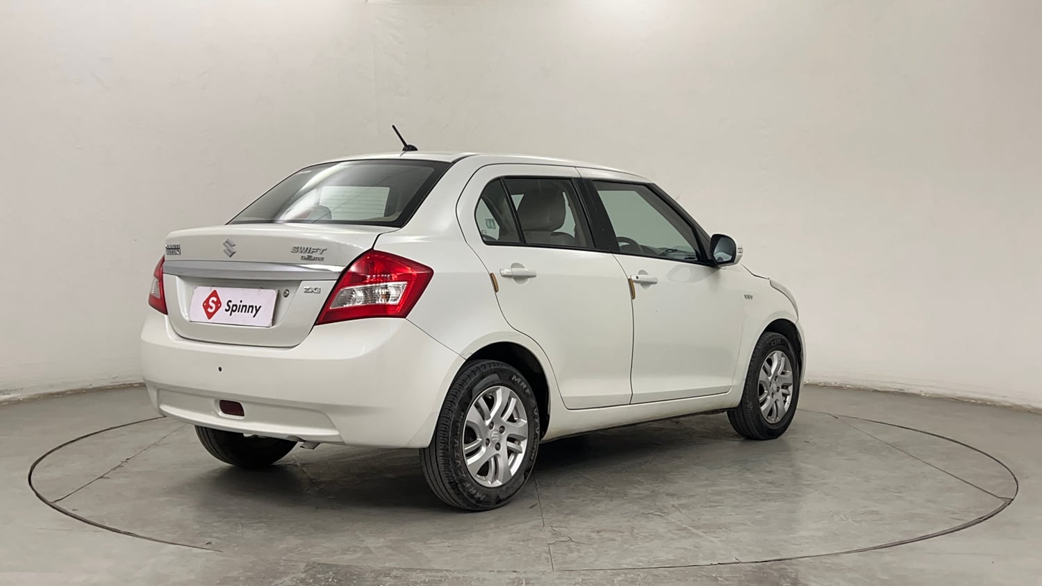 Used 2012 Maruti Suzuki Swift Dzire ZXI Petrol Manual exterior RIGHT REAR CORNER VIEW