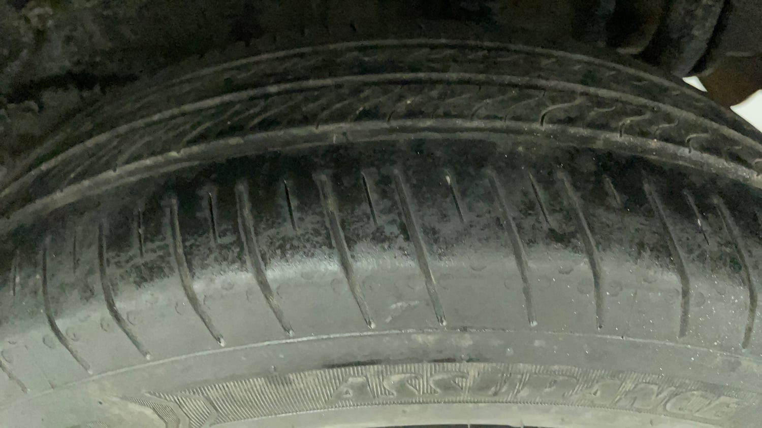 Used 2023 Tata Tiago XT CNG Cng Manual tyres LEFT REAR TYRE TREAD VIEW