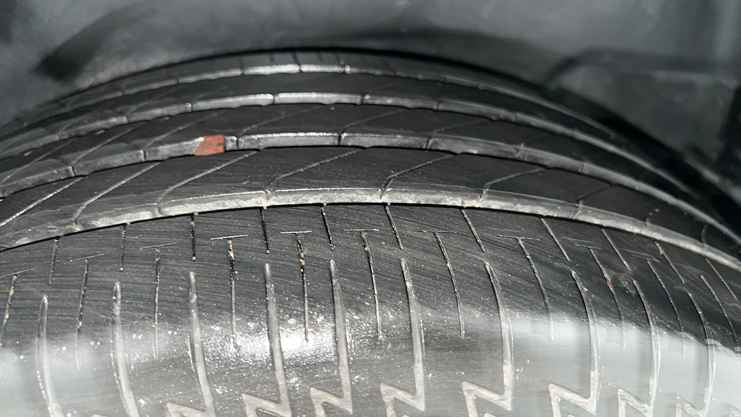 Used 2024 Honda Elevate VX CVT Petrol Automatic tyres LEFT REAR TYRE TREAD VIEW