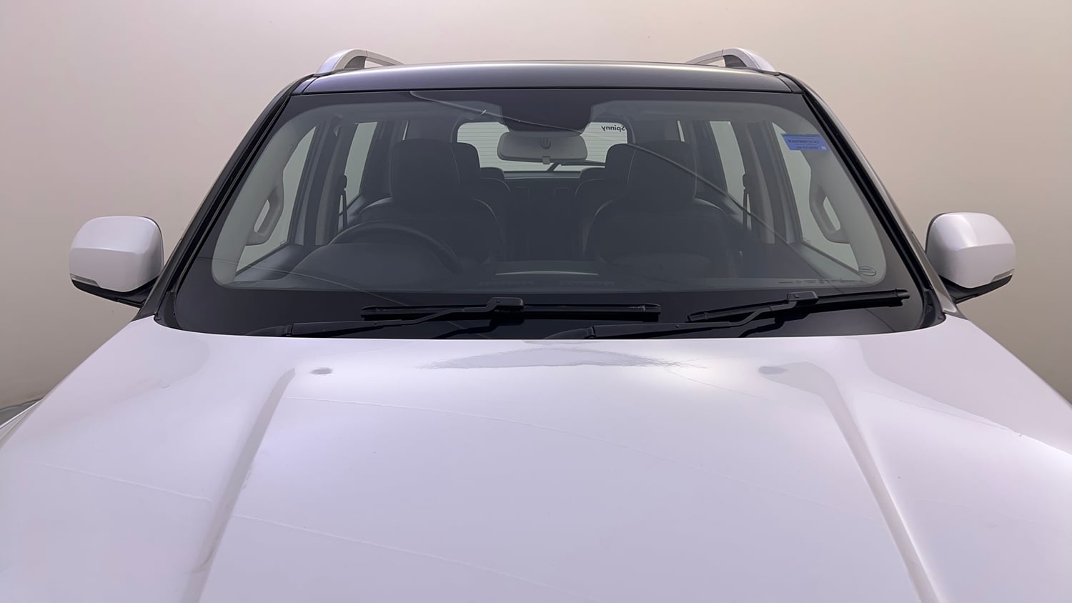 Used 2022 Mahindra Scorpio N Z8 L Petrol AT 6 STR Petrol Automatic exterior FRONT WINDSHIELD VIEW