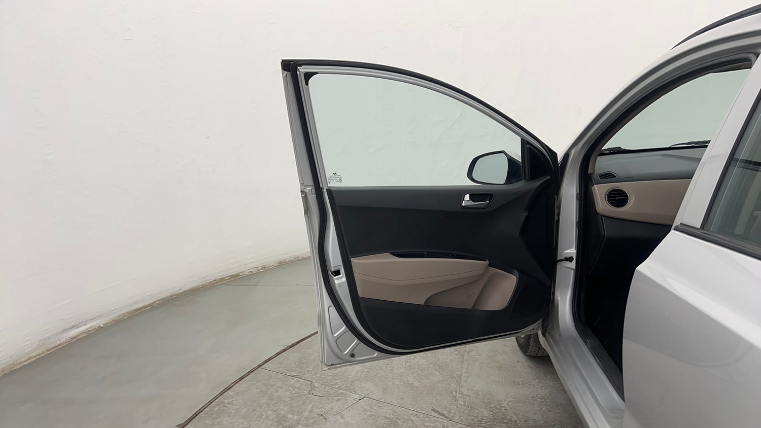 Used 2016 Hyundai Grand i10 Asta AT 1.2 Kappa VTVT Petrol Automatic interior LEFT FRONT DOOR OPEN VIEW