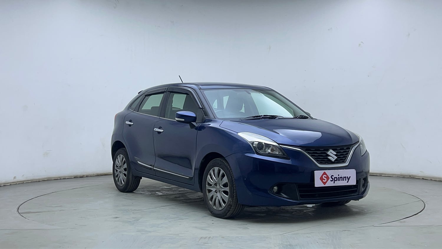 Used 2018 Maruti Suzuki Baleno Alpha 1.2 AT Petrol Automatic exterior RIGHT FRONT CORNER VIEW