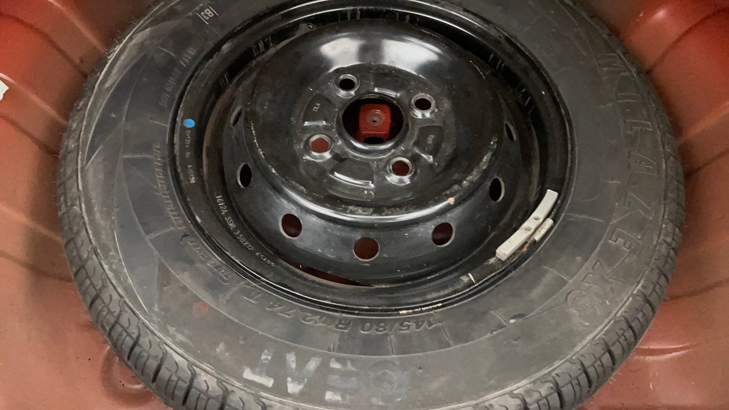 Used 2017 Maruti Suzuki Alto 800 LXi Petrol Manual tyres SPARE TYRE VIEW