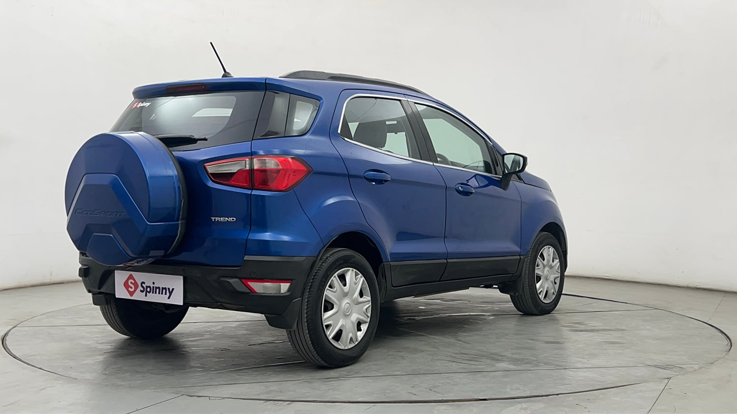 Used 2018 Ford EcoSport Trend + 1.5L Ti-VCT AT Petrol Automatic exterior RIGHT REAR CORNER VIEW