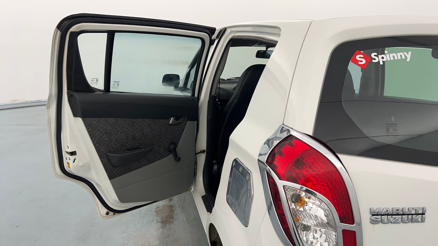 Used 2019 Maruti Suzuki Alto 800 LXi (O) Petrol Manual interior LEFT REAR DOOR OPEN VIEW