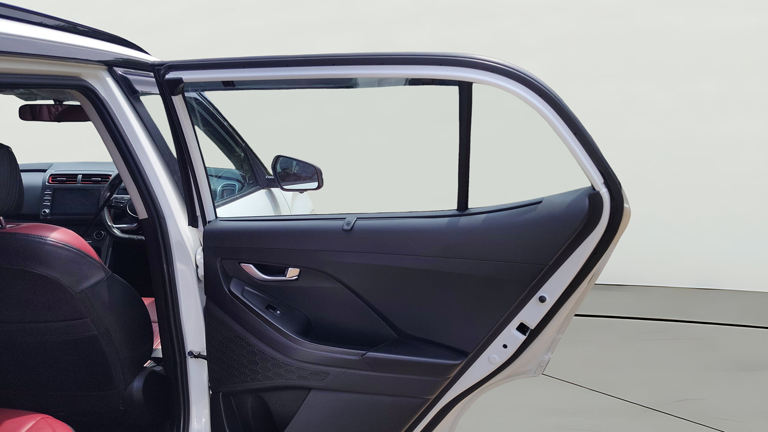 Used 2023 Hyundai Creta S Plus 1.5 Petrol Knight Petrol Manual interior RIGHT REAR DOOR OPEN VIEW