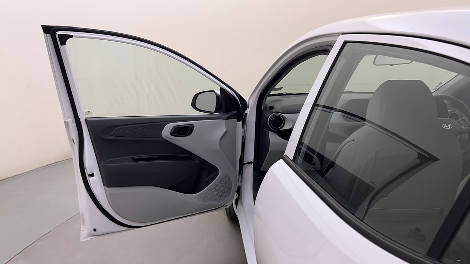 Used 2026 Hyundai Grand i10 Nios Magna 1.2 Kappa Petrol Manual interior LEFT FRONT DOOR OPEN VIEW