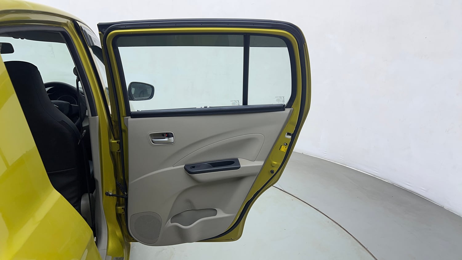 Used 2014 Maruti Suzuki Celerio VXi AMT Petrol Automatic interior RIGHT REAR DOOR OPEN VIEW
